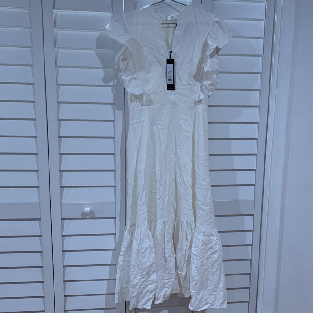 BCBG White Dress size xxs